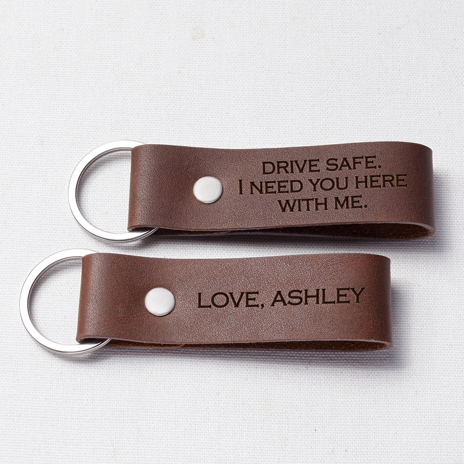 Drive Safe I Love You Keychain Drive Safe Handsome Keychain Etsy