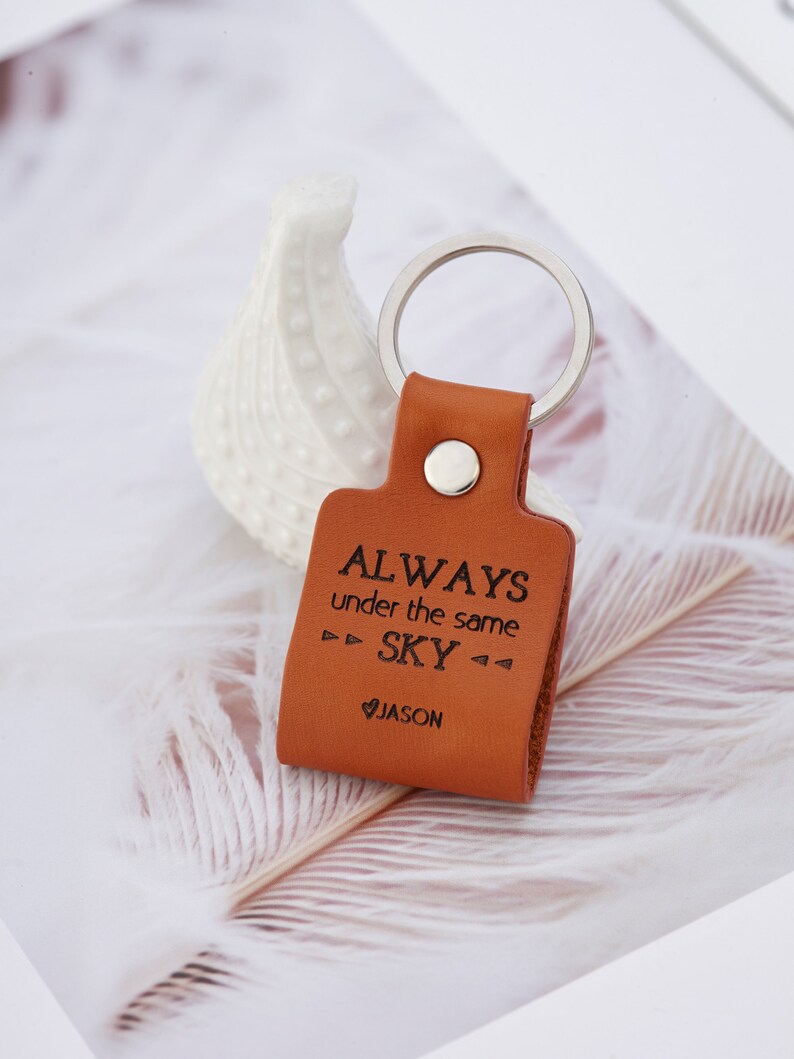 Military Deployment Gift For Husband Relationship Keychains Etsy