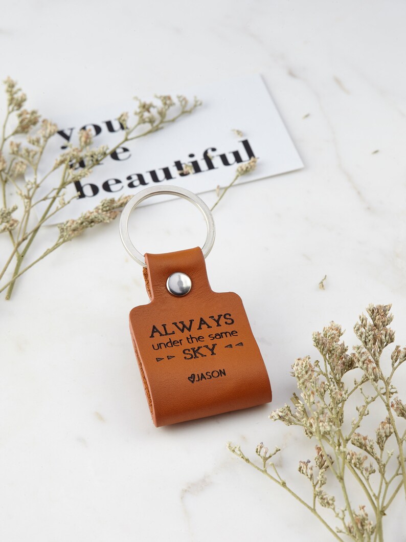 Military Deployment Gift For Husband Relationship Keychains Etsy