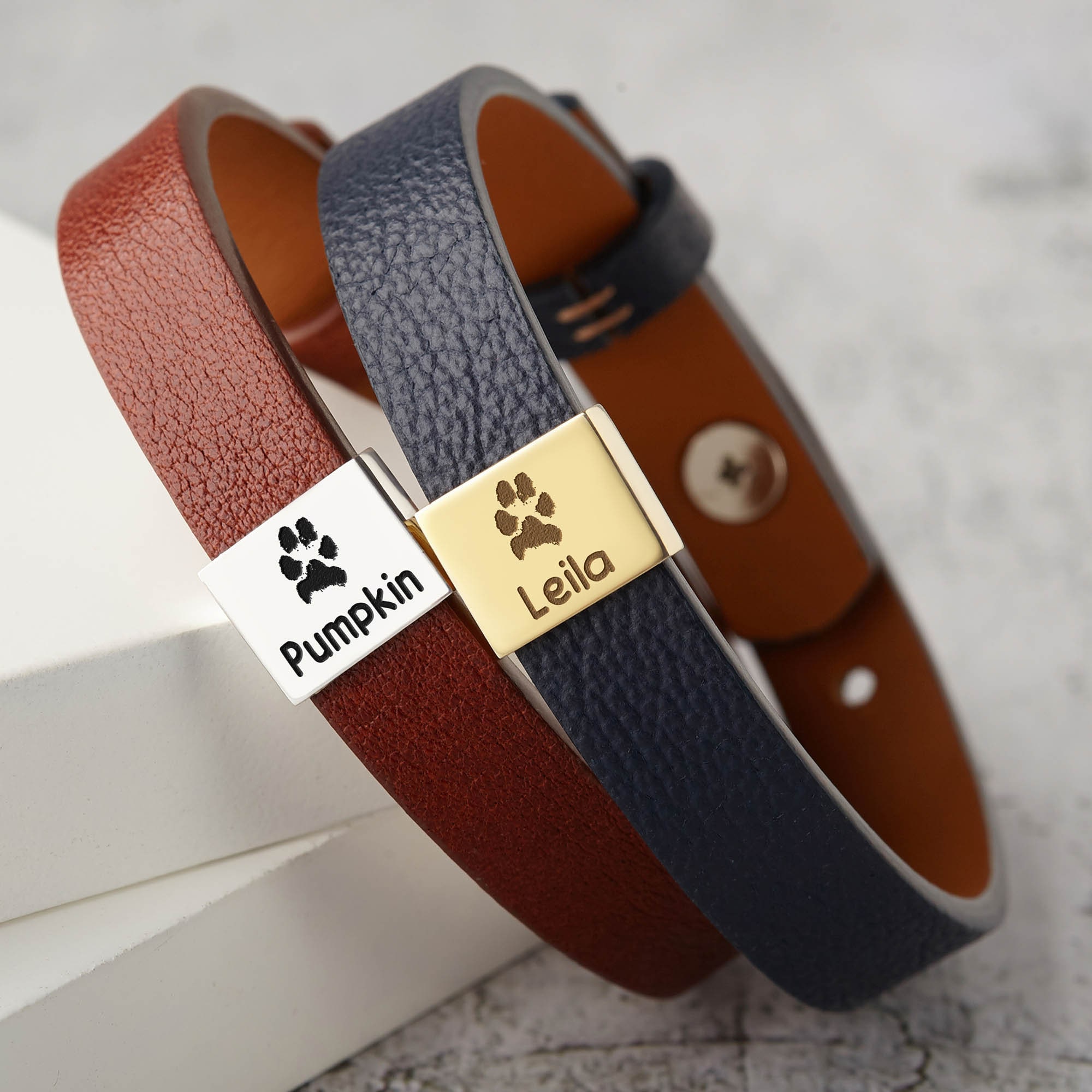 Pet Memorial Bracelet Dog Memorial Gift For Men Pet Loss Etsy