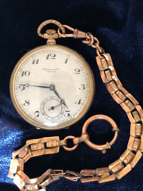 chronometre pocket watch