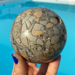 Ibis Jasper Sphere - Etsy