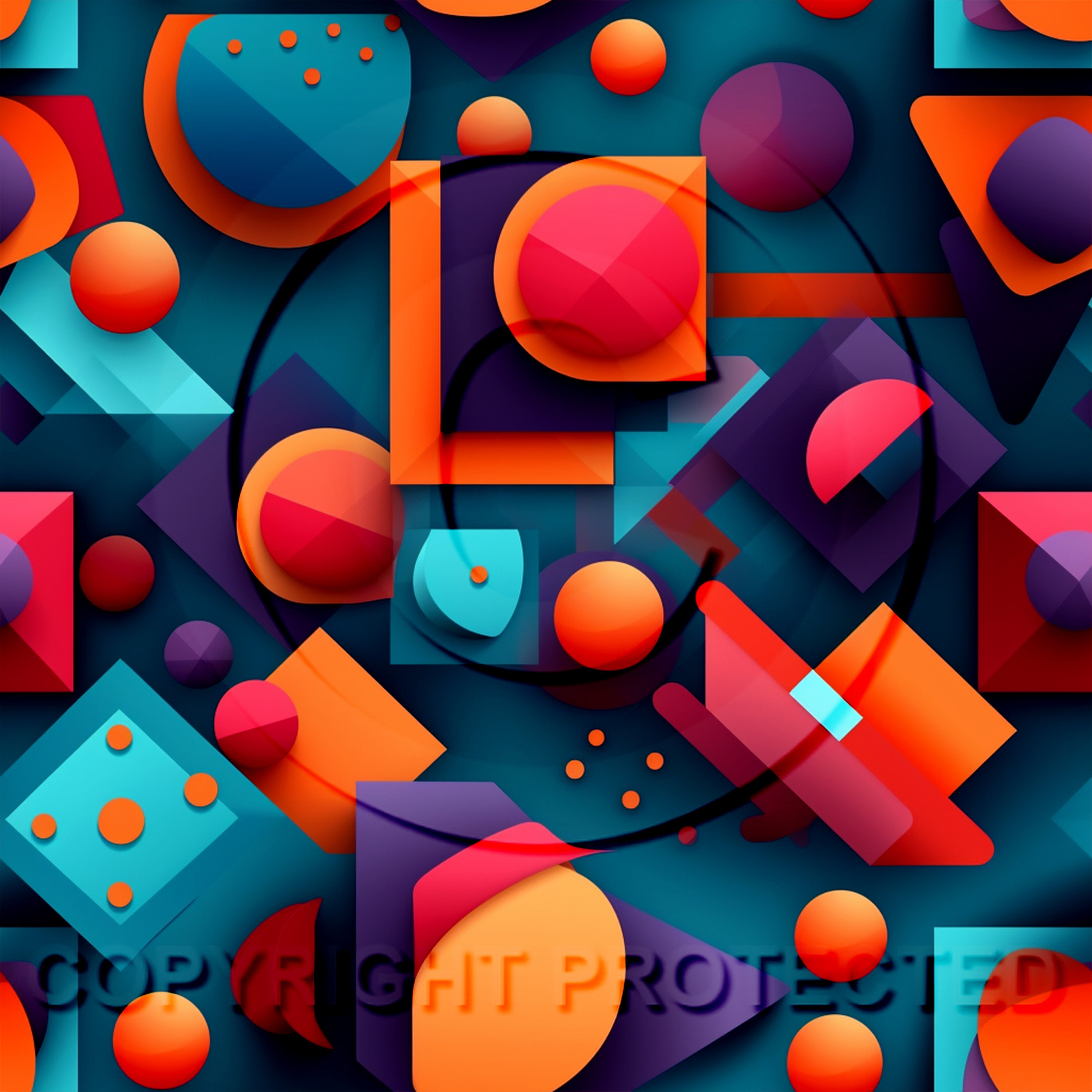 3D Retro Funk Pattern Pack - Seamless Surface Patterns - Etsy