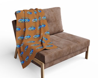 Donuts cruising Arctic Fleece Blanket