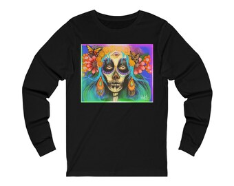 Catrina Unisex Jersey Long Sleeve Tee