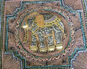 Vintage Elephant Kalaga Wall Hanging