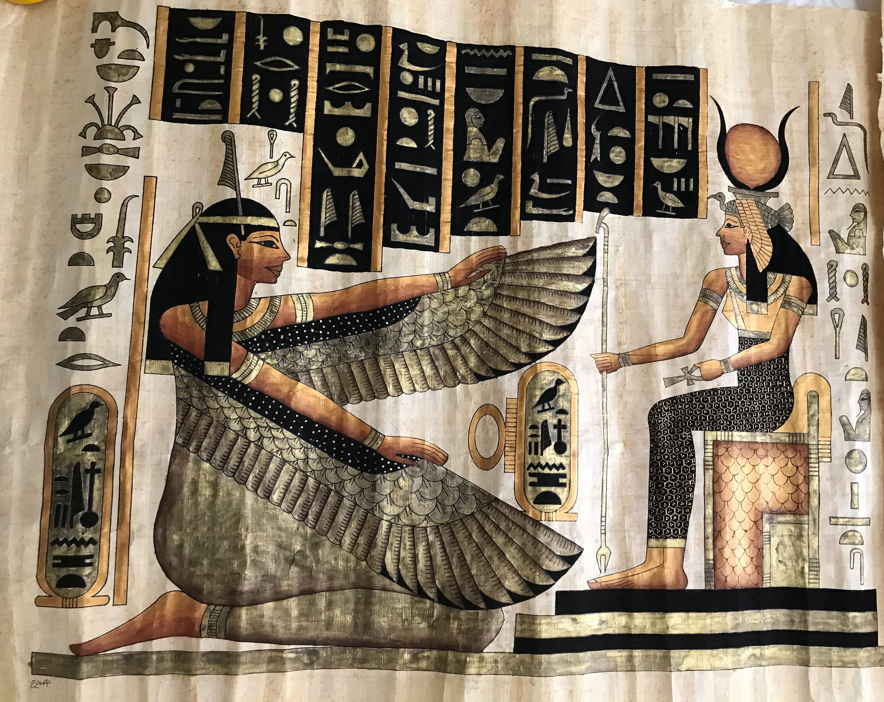 Papyrus paintings - Etsy 日本