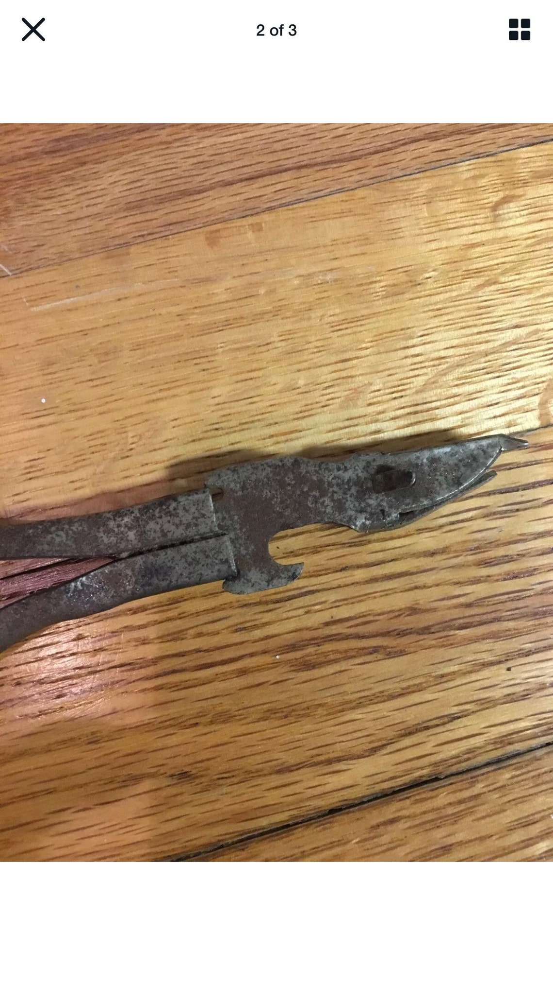 Antique CAN OPENER Cast Iron Kitchen Garage Tool Etsy