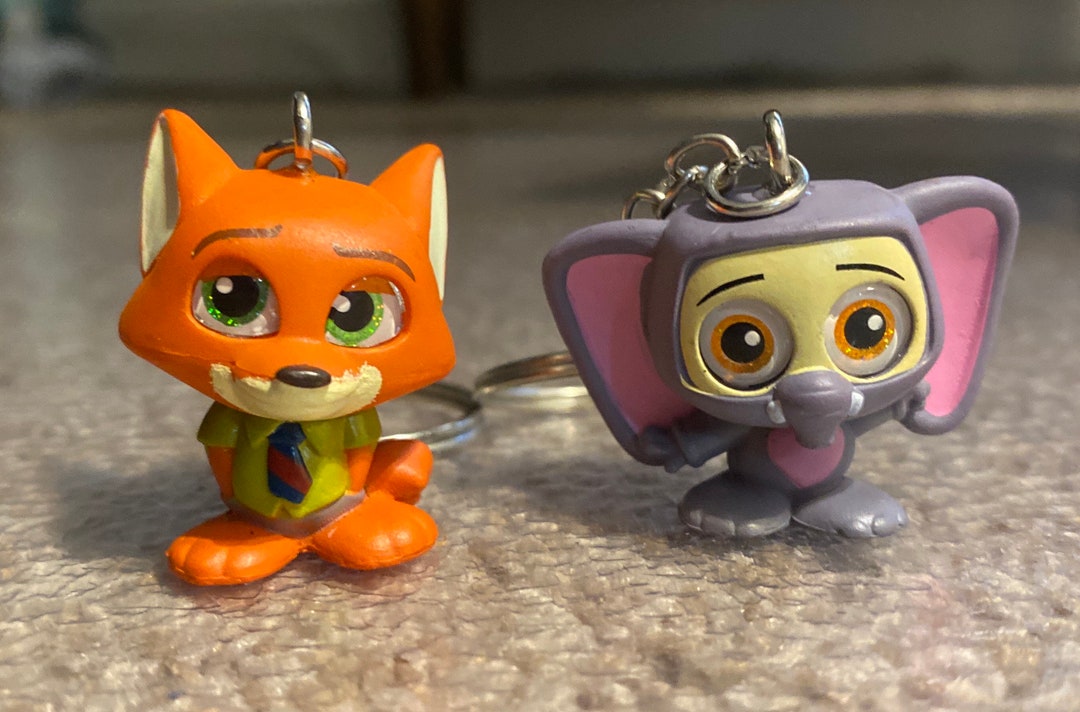 Disney Doorables Keychain Zootopia Etsy