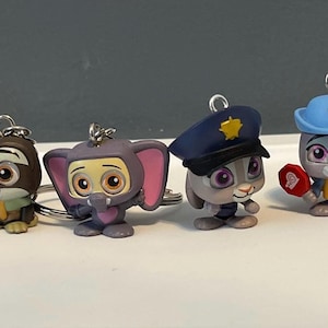Disney Doorables Keychains Zootopia