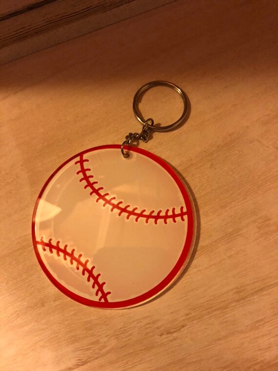 baseball keychain