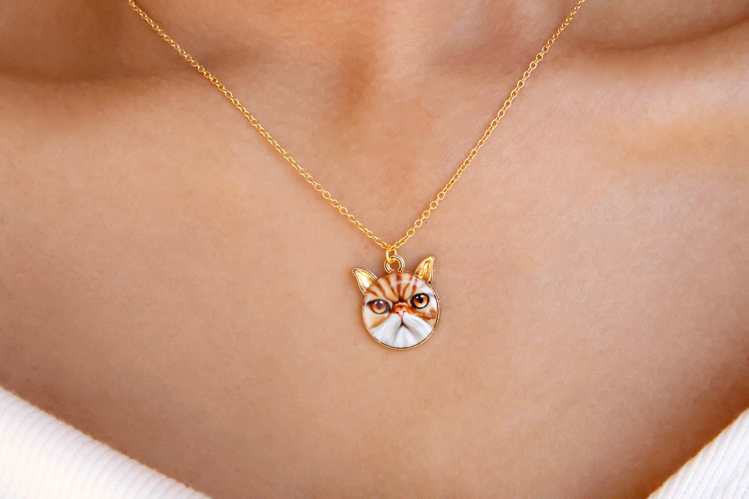 Collana Gatto - La Gatta Elegante - La Gatta Gioelli