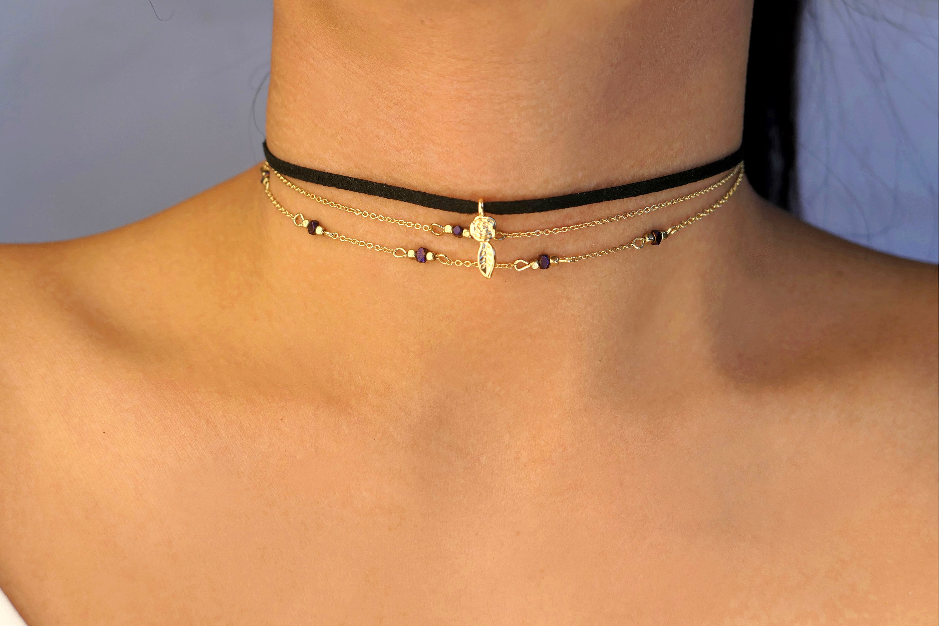 Choker haar set Clearance