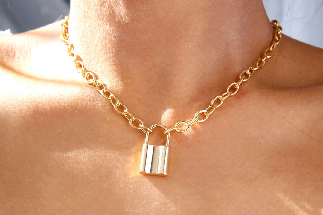 アクセサリー COLDFRAME COLORLESS PADLOCK NECKLACE COLORLESS PADLOCK NECKLACE