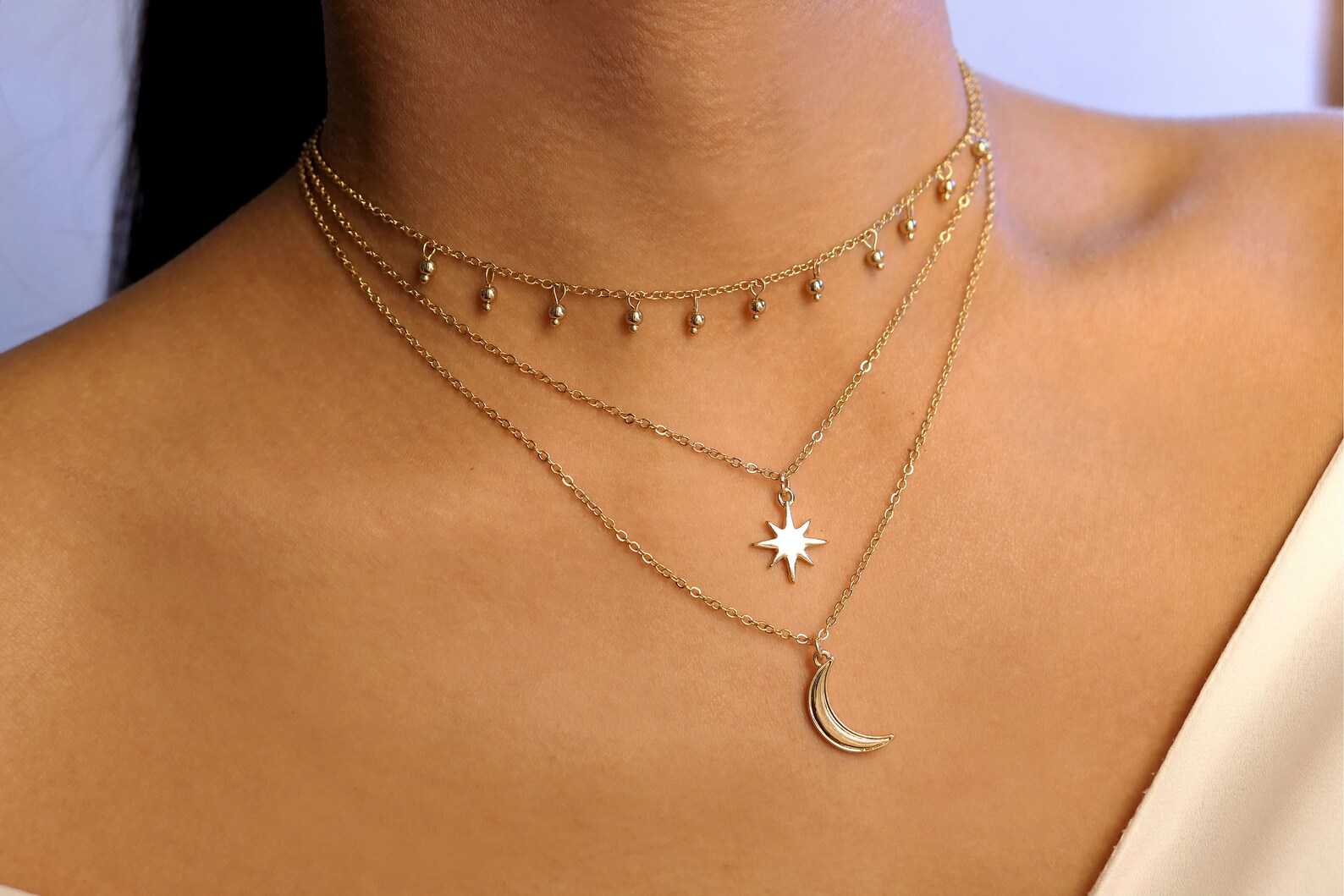 Dangle star necklace Clearance