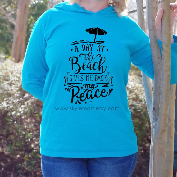 Hooded T-Shirt Mockup Anvil 887l Teal Carribean