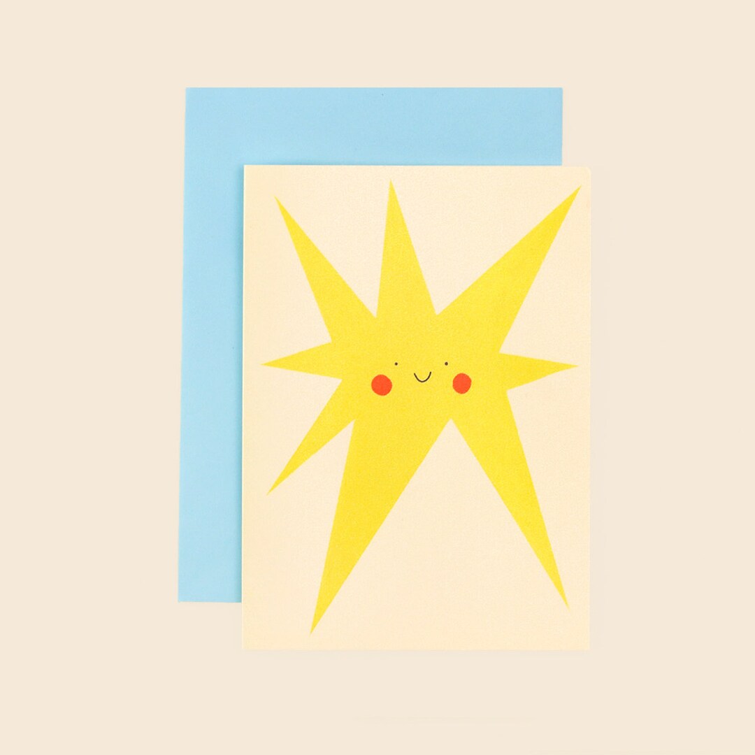 Gold Star Congratulations Card, You’re a Star Well Done Card for Any ...