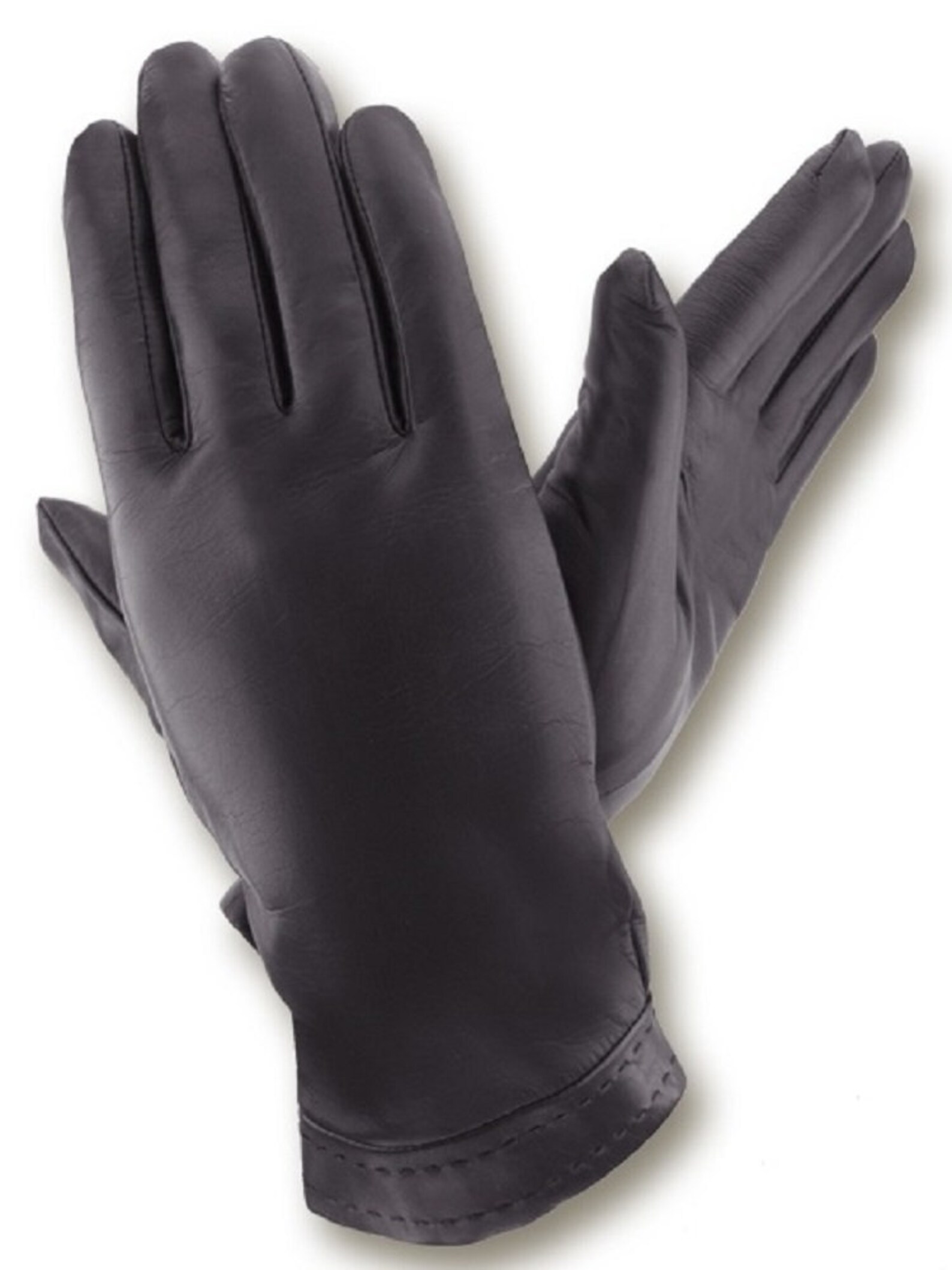Mens Leather Winter Gloves Black Warmest Winter Gloves Black Etsy