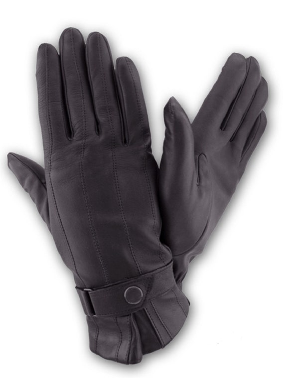 leather winter driving gloves