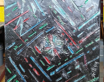 textured painting etsy