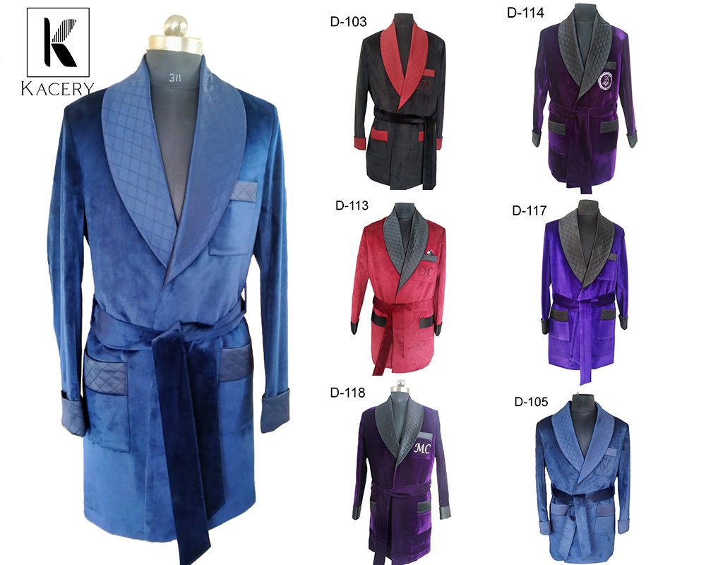 custom smoking jacket