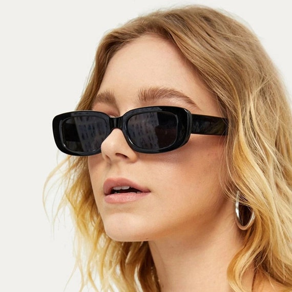 Wrap Around Sunglasses in Black | Glassons