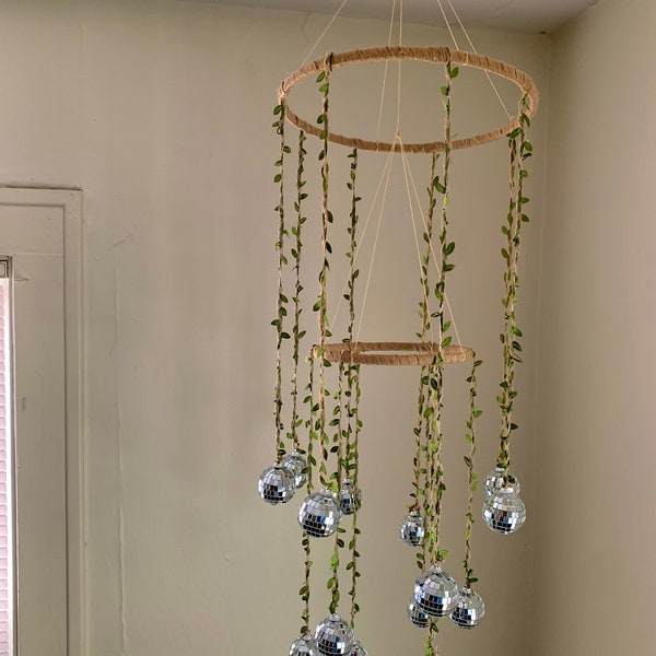 Disco Ball Chandelier