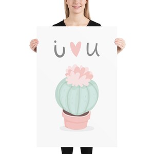 Kakteen Poster, Kaktus Poster, Kinderzimmer Poster, Kinderzimmer Dekor, Baby-Dusche-Geschenk, Kakteen, Kaktus Wandkunst, saftig, Baby Kaktus, Baby-Geschenk