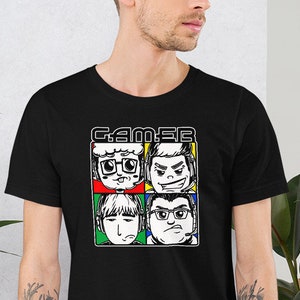 Gamer Gift, Gamer Type, Cool Gamer T Shirt, Tee Shirt, Gamer Clothing, Gamer Apparel, Gamer, Gamer Style, Funny T Shirt, Gift, Cool Gift