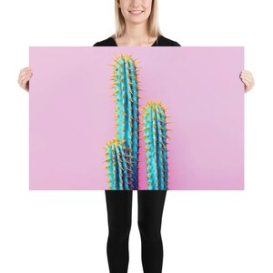 Poster Cactus, Succulents, Poster Print, Poster for Women, Mothers Day Gift, Ungerahmtes Poster, Poster Wall Art, Livingroom Decor, Wall Decor