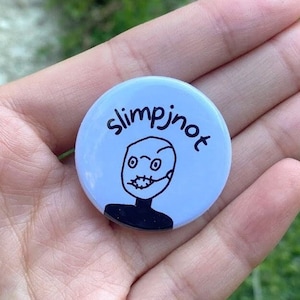 Slipknot Badly Drawn 1.25&quot; Pinback Button