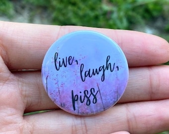 Inspirierendes Zitat 3.25" Button
