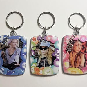 Grimes Photocard Keychain Double Sided (see item details for size)