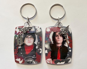 Set portachiavi My Chemical Romance: Gerard & Mikey Way, doppia faccia