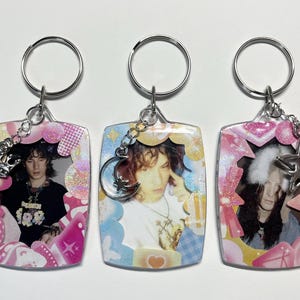 Bladee Drain Gang Photocard Keychain Double Sided (see item details for size)