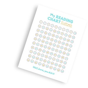 Afdrukbare leesgrafiek voor kinderen, grafiek met leesbeloningen, leesgrafiek voor thuisonderwijs, grafiek met boekbeloning, leesvoortgangsgrafiek, kinderboekentracker afbeelding 4