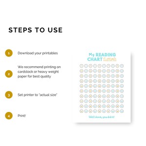 Afdrukbare leesgrafiek voor kinderen, grafiek met leesbeloningen, leesgrafiek voor thuisonderwijs, grafiek met boekbeloning, leesvoortgangsgrafiek, kinderboekentracker afbeelding 6