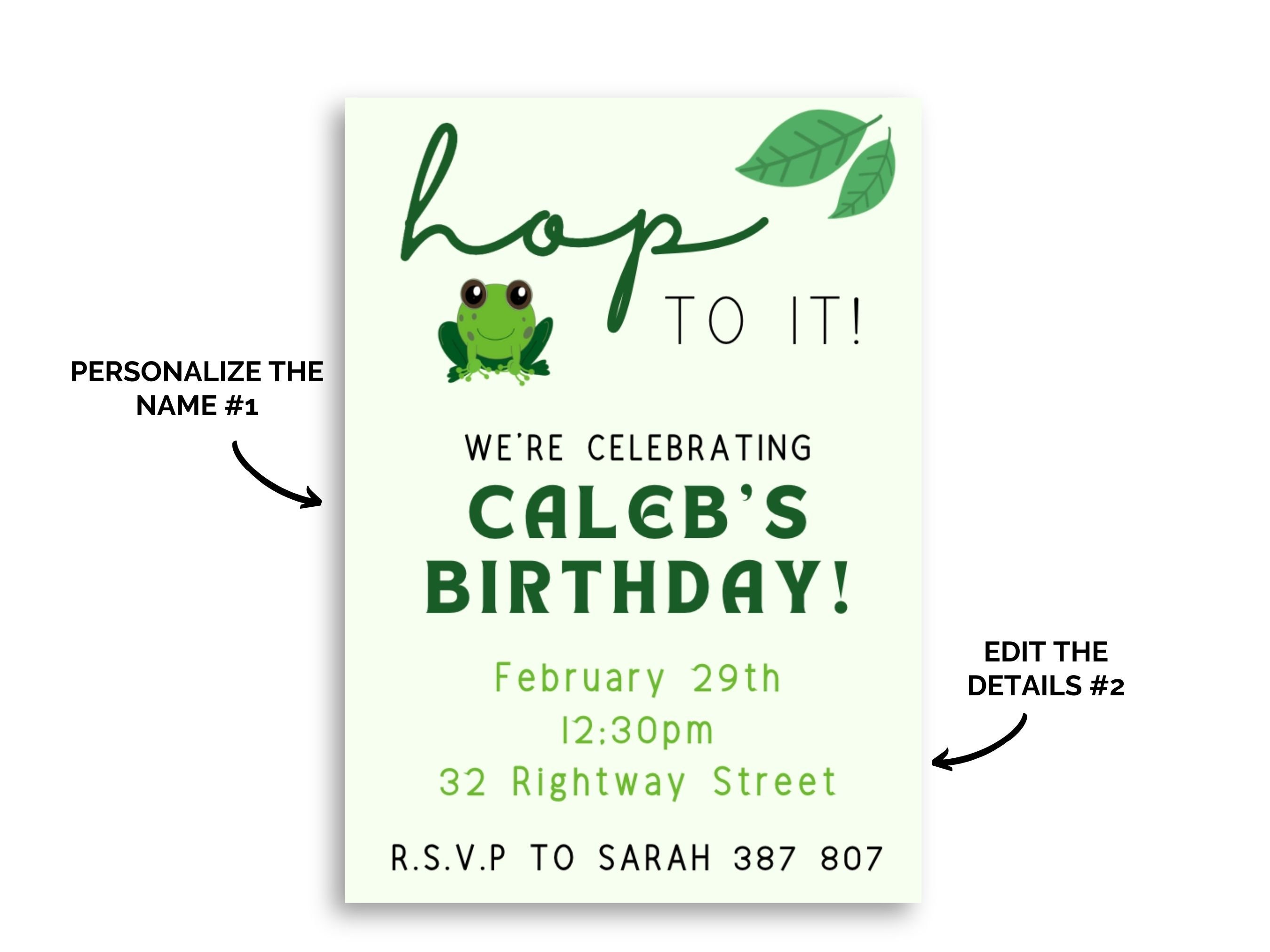 Leap Year Birthday Party Bundle Leap Year Birthday Printables Il Fullxfull.5816582719 23g6