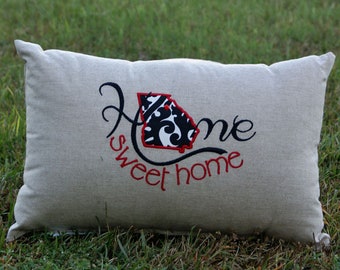 Georgia Home Sweet Home Pillow