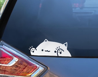 Bongo Cat Vinyl Car Decal