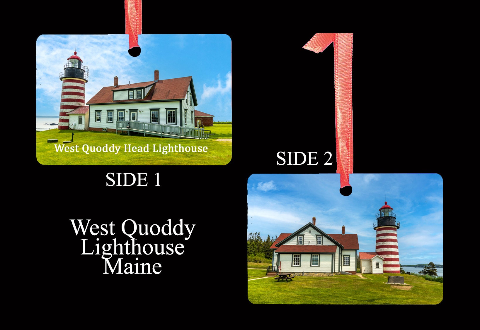 Counted Cross-Stitch Kits of the Local Lighthouses – West Quoddy Gifts