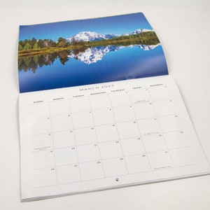 2023 Scenic Calendar 12 month, Landscapes, Fund Raiser image 6