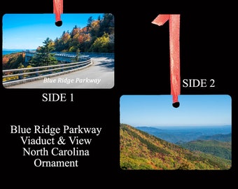 Blue Ridge Parkway, NC - Christmas Ornament