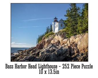 Bass Harbor Head Light - Puzzle de 252 pièces