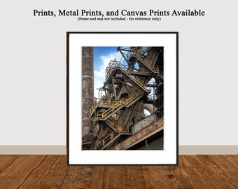 Bethlehem Steel - Industrial Photography - prints, metal prints, canvas
