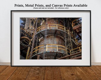 Bethlehem Steel - Industrial Photography - prints, metal prints, canvas