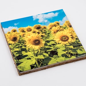 Summer Sunflowers - Tile Trivet