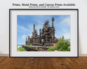Bethlehem Steel - Industrial Photography - prints, metal prints, canvas