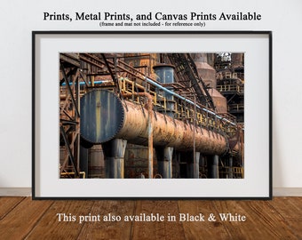 Bethlehem Steel - Industrial Photography - prints, metal prints, canvas