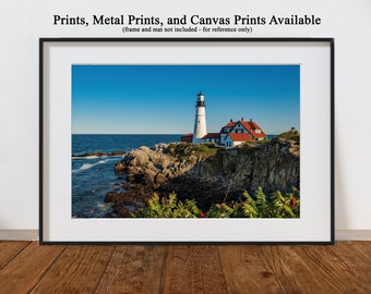 Portland Head Light - Lighthouse - prints, metal prints, canvas